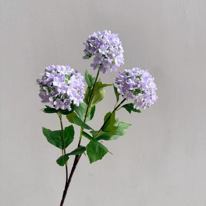 A simulated flower wood hydrangea snowball small hydrangea home wedding outdoor landscaping model room decoration flower arrangement fake flower wholesale
