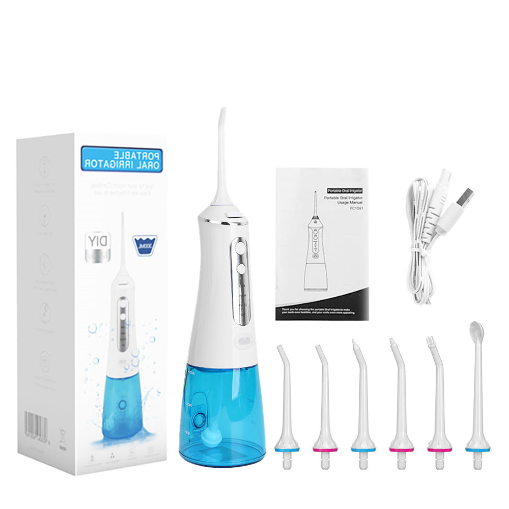 A Electric tooth flusher