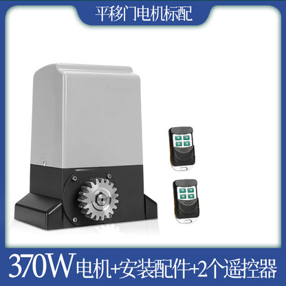 A door opener translation door motor