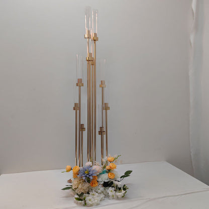 A golden candlestick