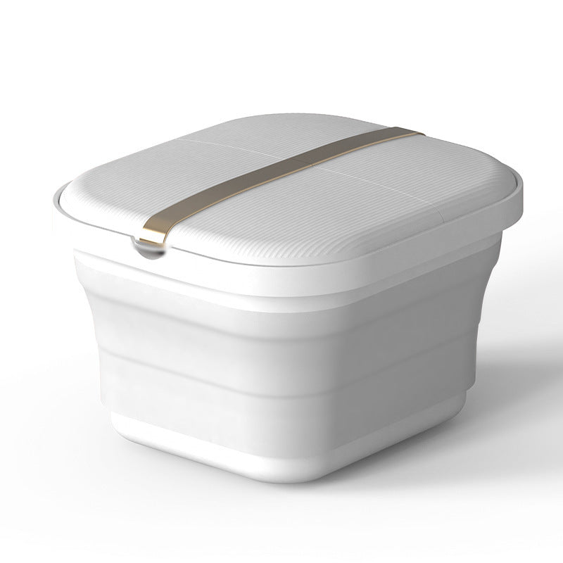A new foot bath home foot bucket Douyin foldable automatic heating constant temperature electric massage foot basin cross-border
