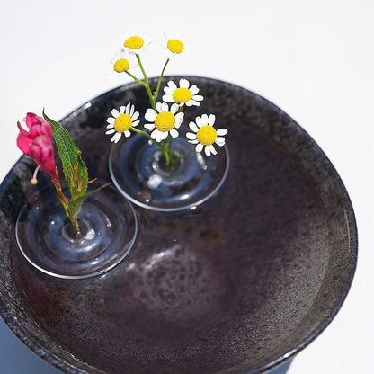 A Floating flower plug hydroponics device