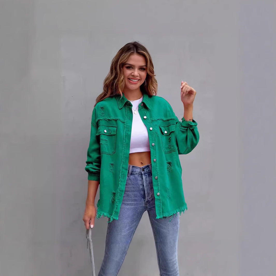 A denim jacket
