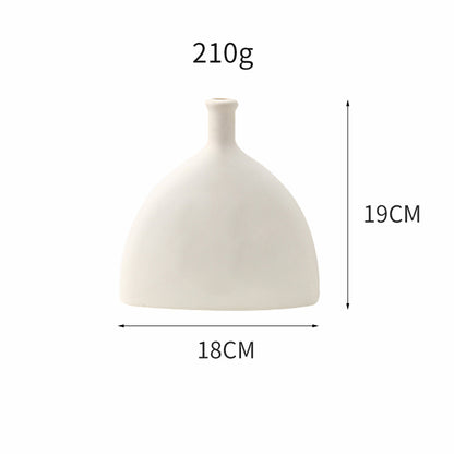 A ins wind simple plastic vase fake flower vase living room bedroom ornament dried flower vase home decoration wholesale