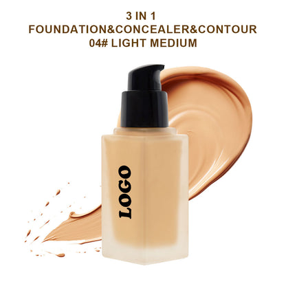 A concealer foundation —— Customizable logo MOQ 100 pieces