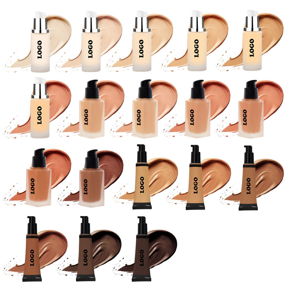 A concealer foundation —— Customizable logo MOQ 100 pieces