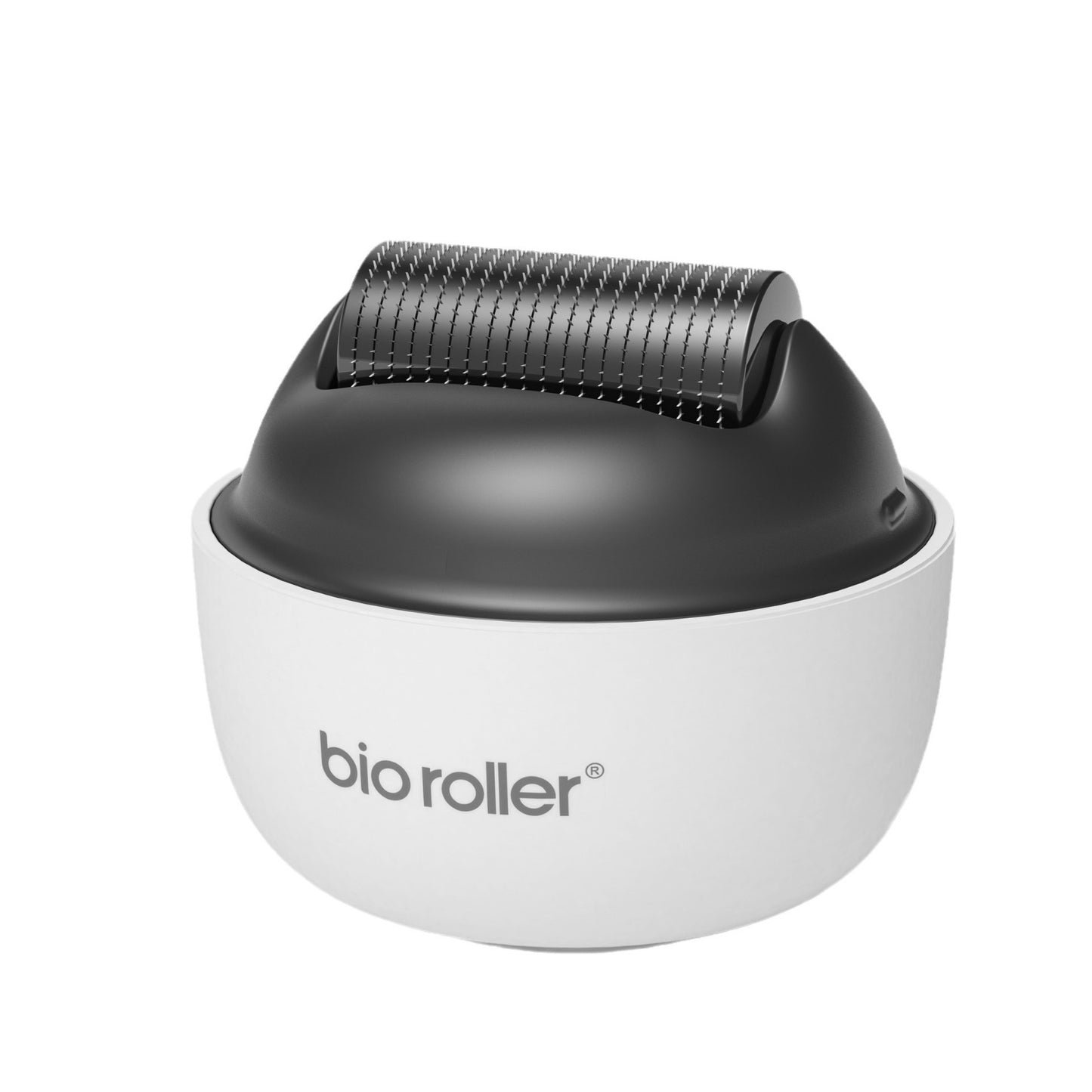 A bio roller G4 portable roller microneedle hair growth beard 1200 needle manual roller
