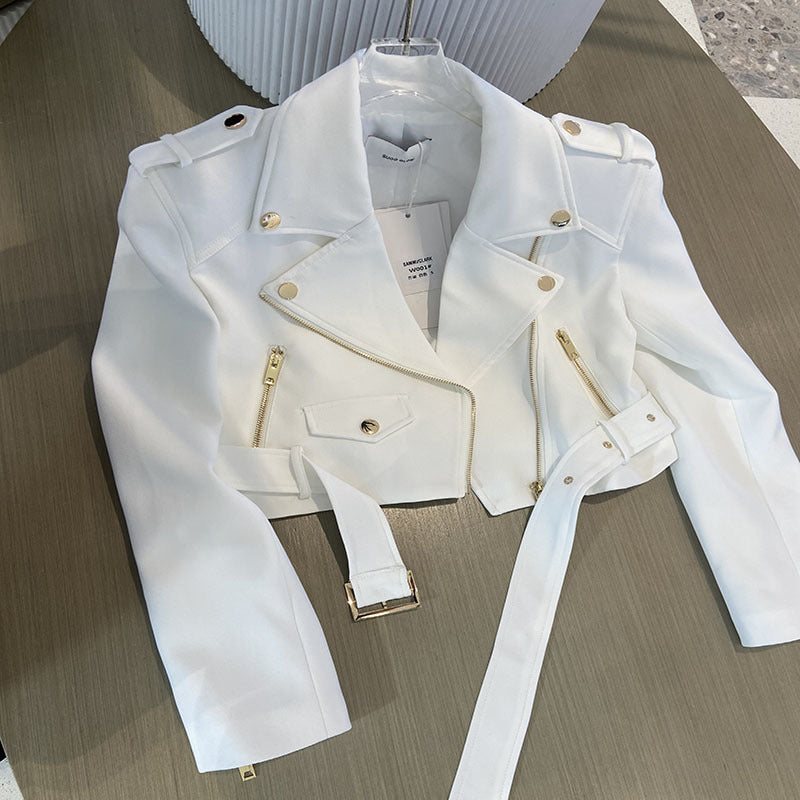 A leather jacket