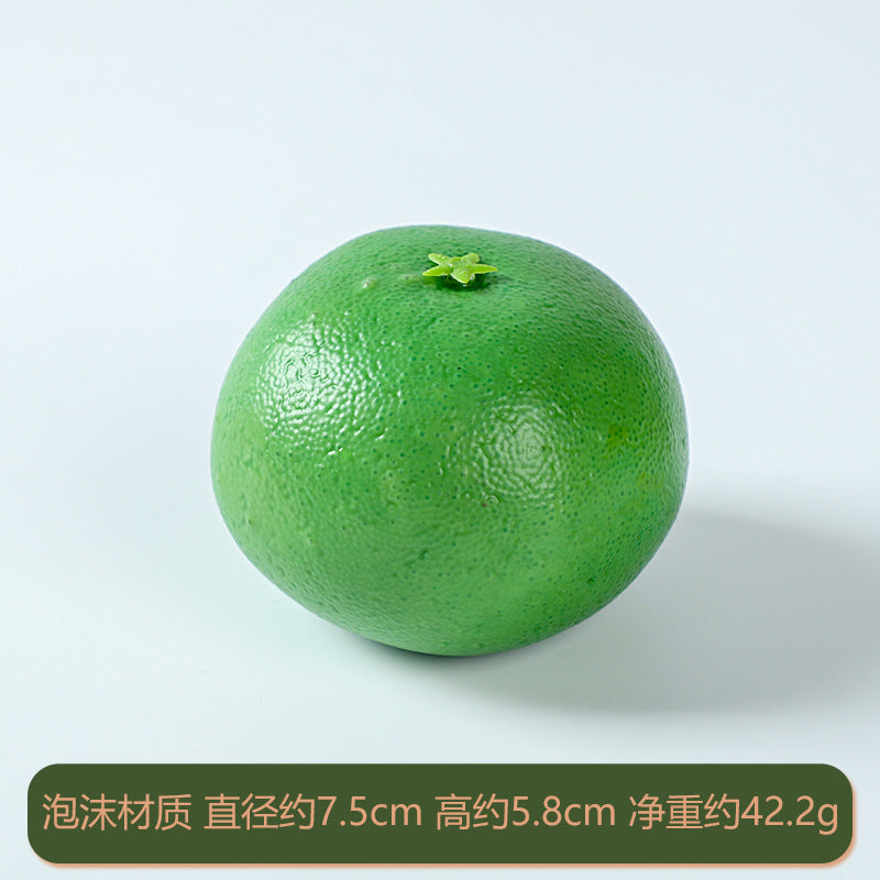 A Simulated fruits, fake fruits, apples, oranges, oranges, models, plastic decorations, ornaments, shooting props, children's teaching aids