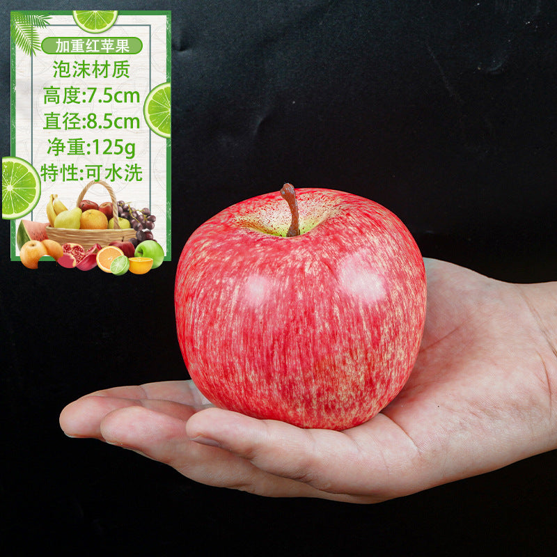 A simulation weighted fruit ornaments window display layout home decoration photography props fruit sakya fruit star fruit