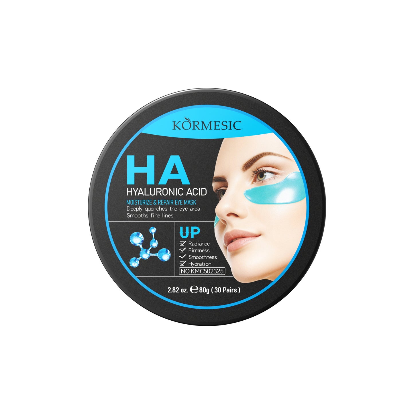 A hyaluronic acid moisturizing lady eye mask eye mask