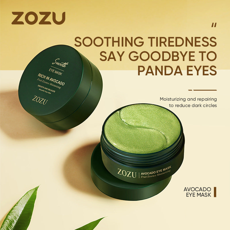 A Full English eye mask ZOZU gold avocado moisturizing and moisturizing, cross-border foreign trade skin care products live broadcast wholesale