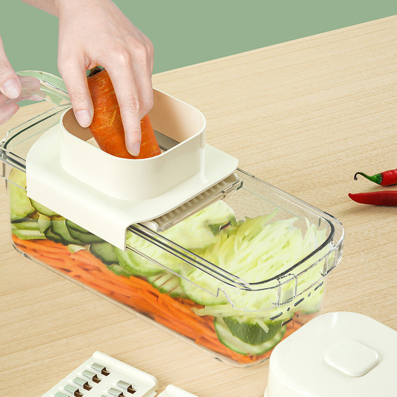 A kitchen multi-functional vegetable cutter