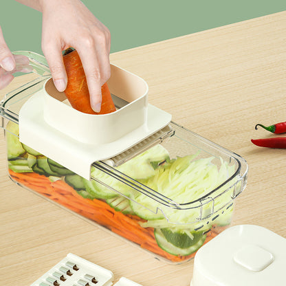 A kitchen multi-functional vegetable cutter