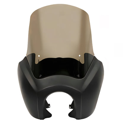 A suitable for Harley Dana modified retro headlight hood windshield front car headlight fairing 07-17