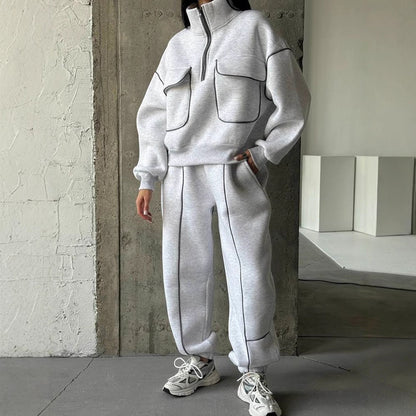 A autumn and winter casual suit