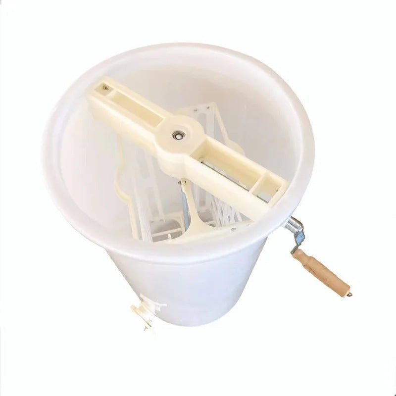A Non-toxic plastic honey extractor, honey shaker, plastic honey collector