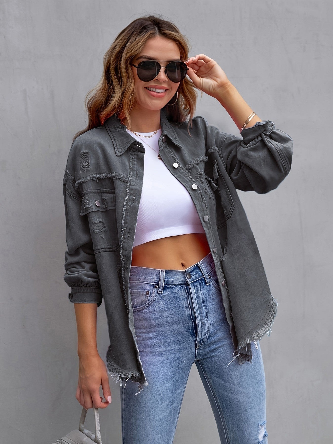A denim jacket