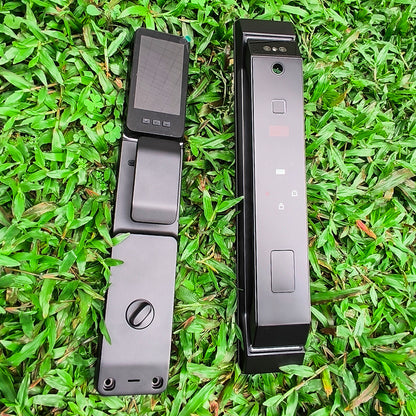 A automatic facial recognition TUYA capture password lock fingerprint lock household smart lock manufacturer door lock electronic lock
