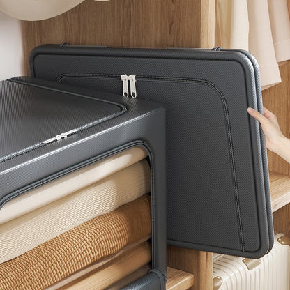 A Thickened folding storage box, sorting box, clothing oversized storage box, household clothes sorting Baina box