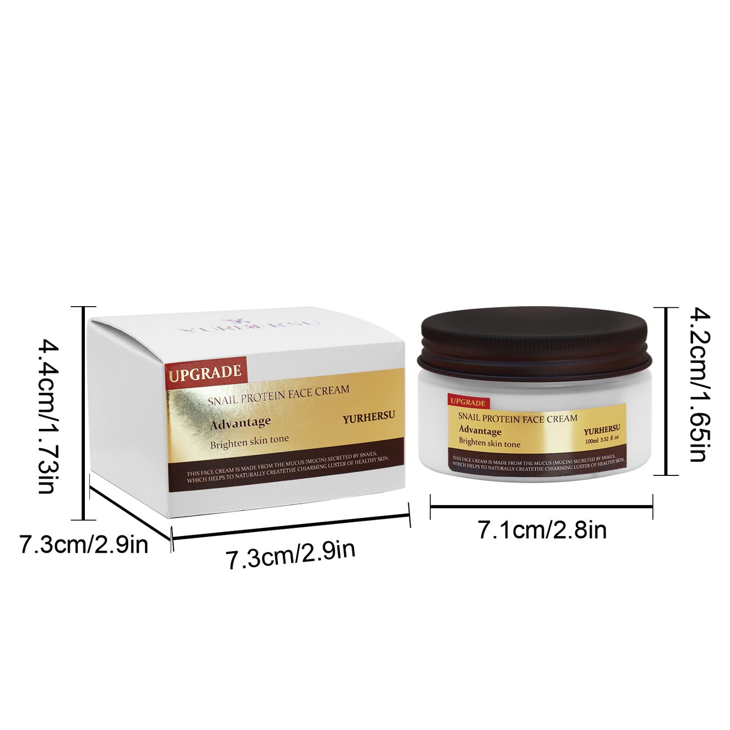 A Snail eye mask sticker, deeply hydrating and moisturizing, brightening light pattern snail essence eye mask sticker