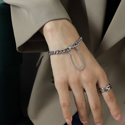 A necklace bracelet jewelry