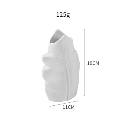 A ins wind simple plastic vase fake flower vase living room bedroom ornament dried flower vase home decoration wholesale