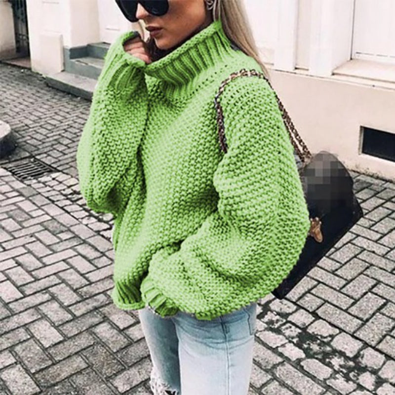 A sweater knitted sweater