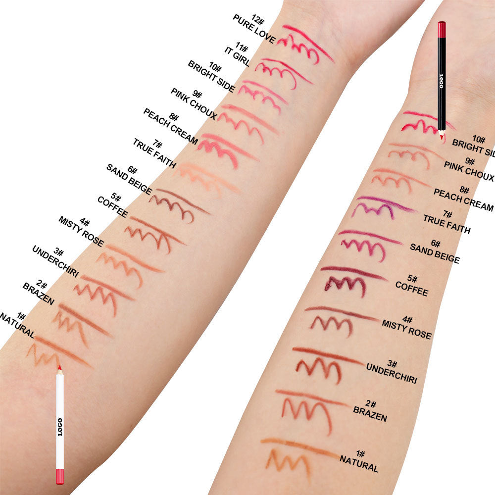 A lip liner —— Customizable logo MOQ 100 pieces