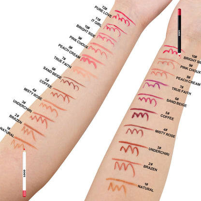 A lip liner —— Customizable logo MOQ 100 pieces