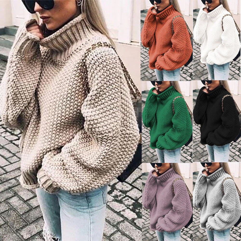 A sweater knitted sweater