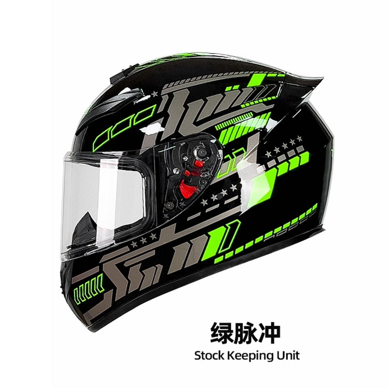A locomotive helmet