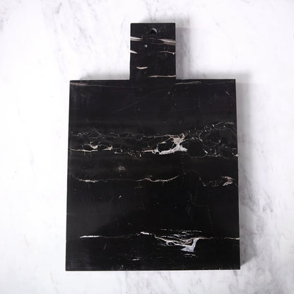 A Marble cutting board Chopping board Fruit plate Household cutting board Household panel Bread board Anti-mildew Dessert Pastry White