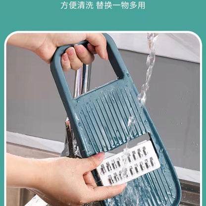 A shredded potato artifact, multi-functional cutting and shredding kitchen, household slicing, shredding, silk applicator, multi-purpose for salad