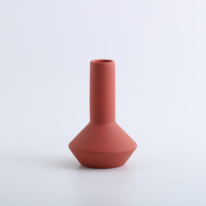 A ceramic vase decorative ornament