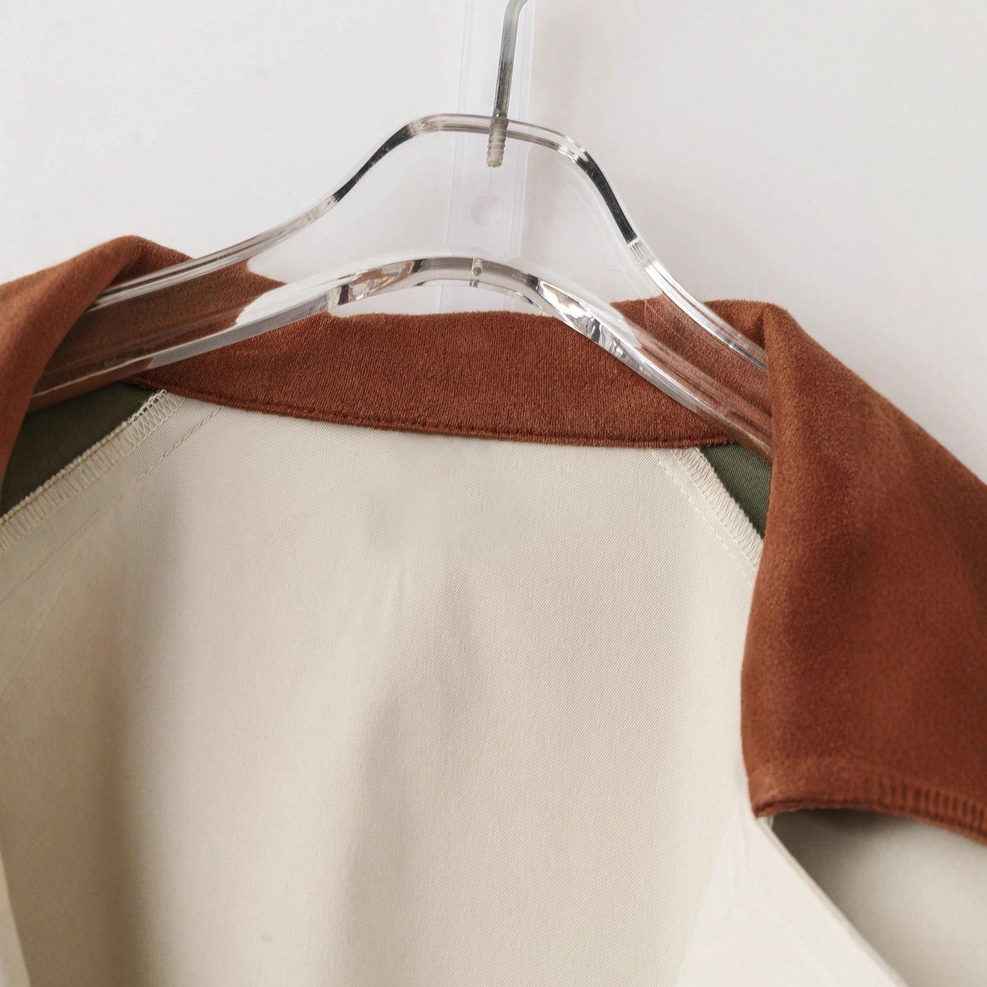 A trench midi length coat