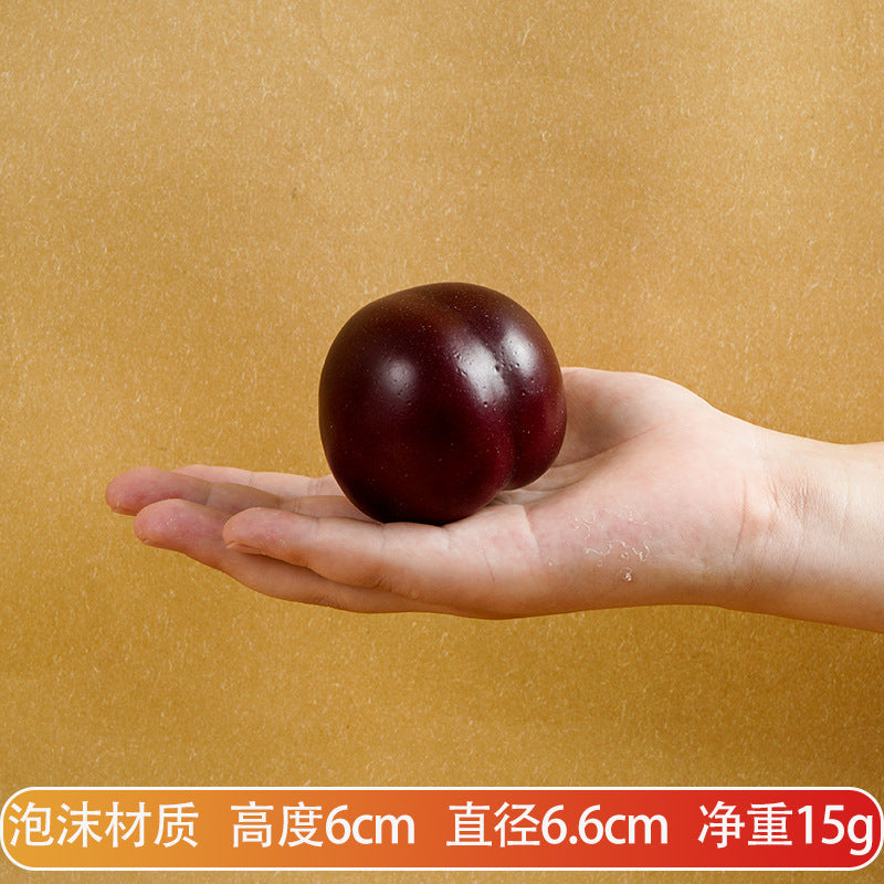 A Simulated fruits, fake fruits, apples, oranges, oranges, models, plastic decorations, ornaments, shooting props, children's teaching aids