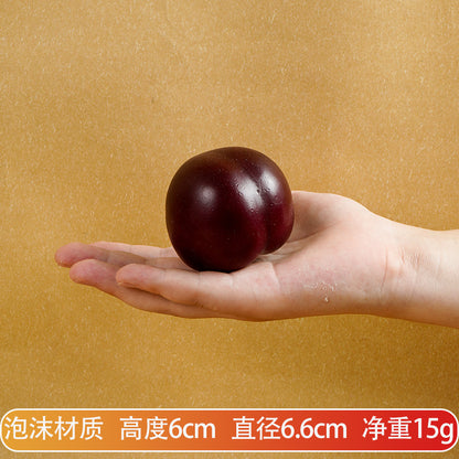 A Simulated fruits, fake fruits, apples, oranges, oranges, models, plastic decorations, ornaments, shooting props, children's teaching aids