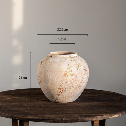 A ceramic vase