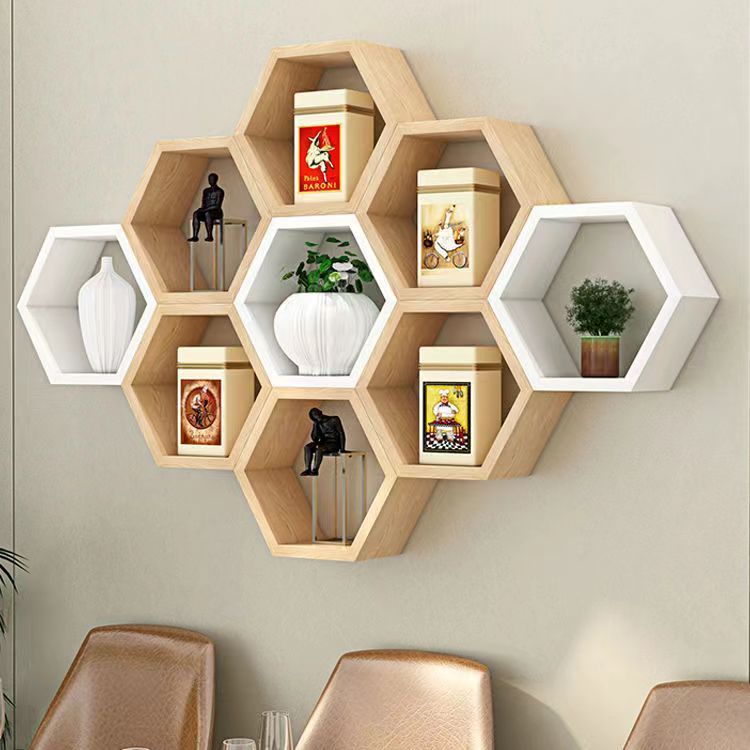 A grid wall wall rack