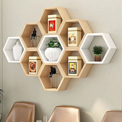 A grid wall wall rack