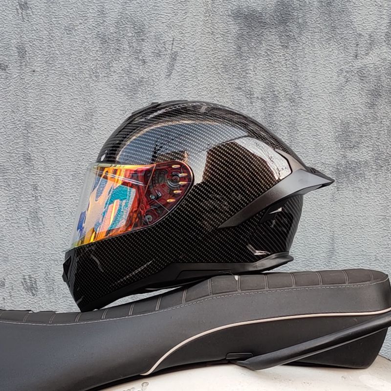 A locomotive helmet