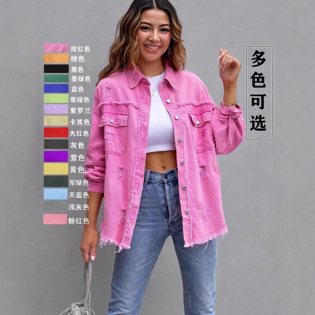 A denim jacket