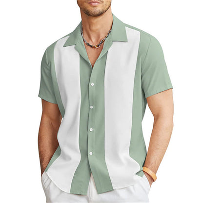 A casual button-down shirt