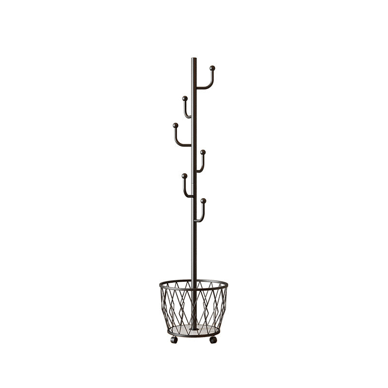 A hanger floor bedroom modern light luxury coat rack Internet celebrity hanger Nordic rack with wheel mobile shelf