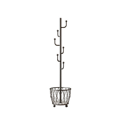 A hanger floor bedroom modern light luxury coat rack Internet celebrity hanger Nordic rack with wheel mobile shelf