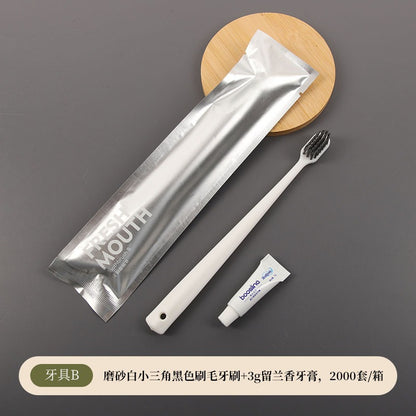 Hotel disposable toiletries set aluminum film bag
