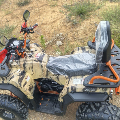 A new 200CCATV four-wheel ATV ATV all-terrain vehicle mountain off-road motorcycle rear drive continuously variable speed（Automatic Transmission）