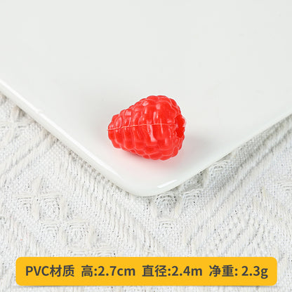 A Fake fruit slice Lemon slice Watermelon slice Fake cherry decoration photo Fruit props High imitation fruit slice model