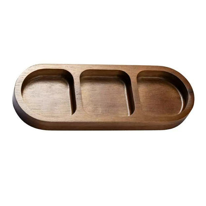 A retro style solid wood wooden tray wood